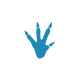 Milestone Dinosaur Footprint